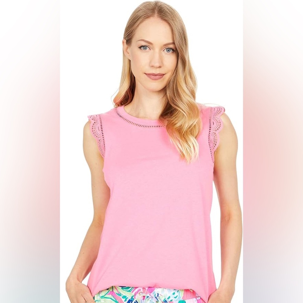 Lilly Pulitzer Agee Top - Picture 2 of 5